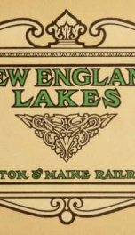 New England Lakes .._cover