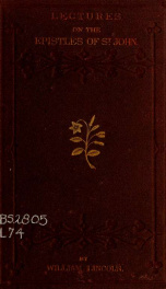 Lectures on the Epistles of St. John_cover