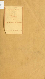 Preface to The history of nations.._cover