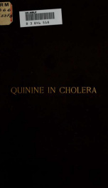 Quinine in cholera_cover