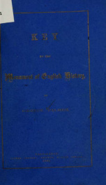 Key to the Monument of English history_cover