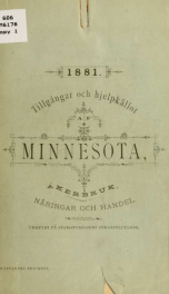 Minnesota landtbruk .._cover