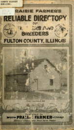 Prairie Farmer's directory of Fulton County, Illinois_cover