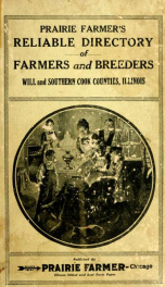 Prairie Farmer's directory of Will and Southern Cook Counties, Illinois_cover
