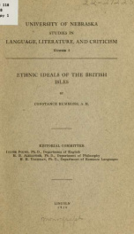 Ethnic ideals of the British Isles_cover