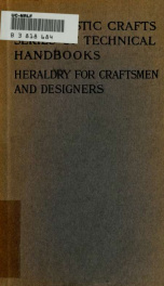 Heraldry for craftsmen & designers_cover