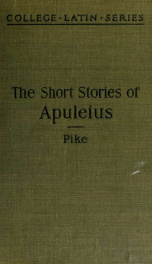The short stories of Apuleius_cover