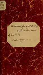 Kansas--the Lecompton constitution. Speech of Hon. John J. Crittenden, of Kentucky, in the Senate of the United States, March 17, 1858_cover