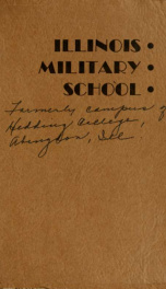 Illinois Military School, Abingdon, Illinois_cover
