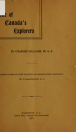 One of Canada's explorers_cover