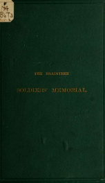 The Braintree soldiers' memorial_cover