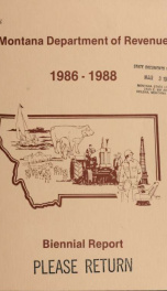 Biennial report for the period ... 1986-88_cover