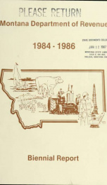 Biennial report for the period ... 1984-86_cover