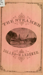 Meanderings among a thousand islands, or, An account of Capt. Visger's daily trip on the river St. Lawrence_cover