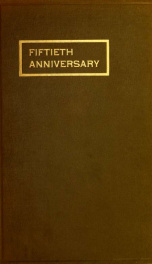 Fiftieth anniversary celebration : Hyde Park Presbyterian Church, 1860 ... 1910 ... Chicago, May first to eighth, nineteen hundred and ten_cover