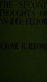 Second thoughts of an idle fellow_cover