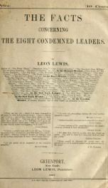 The facts concerning the eight condemned leaders_cover