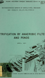 Dentrification by anaerobic filters and ponds_cover