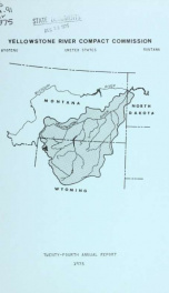 Annual report - Yellowstone River Compact Commission 1975_cover