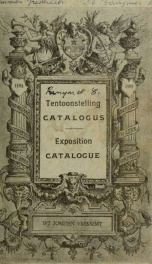 Exposition, 1898 : catalogue explicatif : Société royale d'encouragement des beaux arts, Anvers = tentoonstelling, 1898 : verklarende catalogus : Koninklijke Maatschappij ter Aanmoediging der Schoone Kunsten, Antwerpen_cover