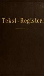 Tekst-register [op de theologische werken van A. Kuyper_cover