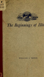 The beginnings of Illinois.._cover