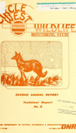 Circle west wildlife monitoring study annual report 1979-82_cover