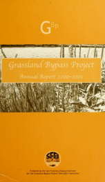 Grassland bypass project : annual report 2000-2001_cover