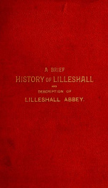 Brief history of Lilleshall and description of Lilleshall Abbey_cover