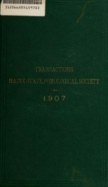 Annual report 1907_cover