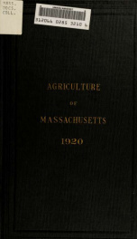 Annual report of the Department of Agriculture 1920_cover