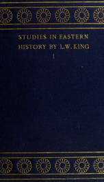 Records of the reign of Tukulti-Ninib I, King of Assyria, about B.C. 1275 1_cover