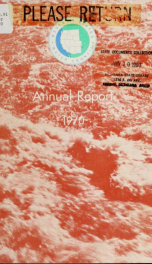 Annual report - Western States Water Council 1970_cover