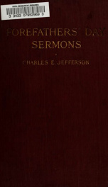 Forefathers' day sermons_cover