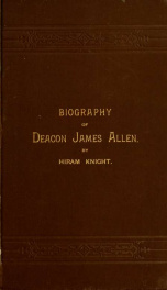 Biography of Deacon James Allen_cover