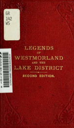 Legends of Westmorland and the Lake district_cover