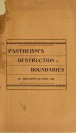 Pantheism's destruction of boundaries_cover