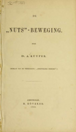 De Nuts Beweging_cover