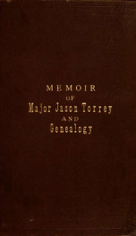 Memoir of Major Jason Torrey, of Bethany, Wayne County, Pa._cover