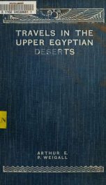 Travels in the Upper Egyptian deserts_cover