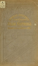 Memorial addresses on the life and character of Julian Hartridge, (a representative from Georgia), delivered in the House of representatives and in the Senate, Forty-fifth Congress, third session .. 1_cover