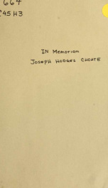 In memoriam: Joseph Hodges Choate 2_cover