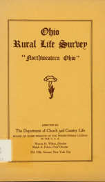 Ohio rural life survey. "Northwestern Ohio" .._cover