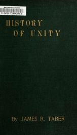 History of Unity, Maine_cover