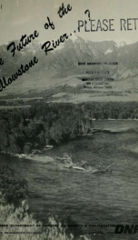 The future of the Yellowstone River ... ? 1977_cover