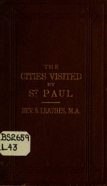The cities visited by St. Paul .._cover