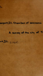 Survey of the city of Freeport, Ill_cover