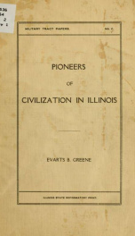 Pioneers of civilization in Illinois_cover