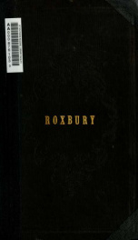 The history of Roxbury town_cover