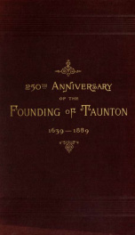 Quarter millennial celebration of the city of Taunton, Massacusetts, Tuesday and Wednesday, June 4 and 5, 1889_cover